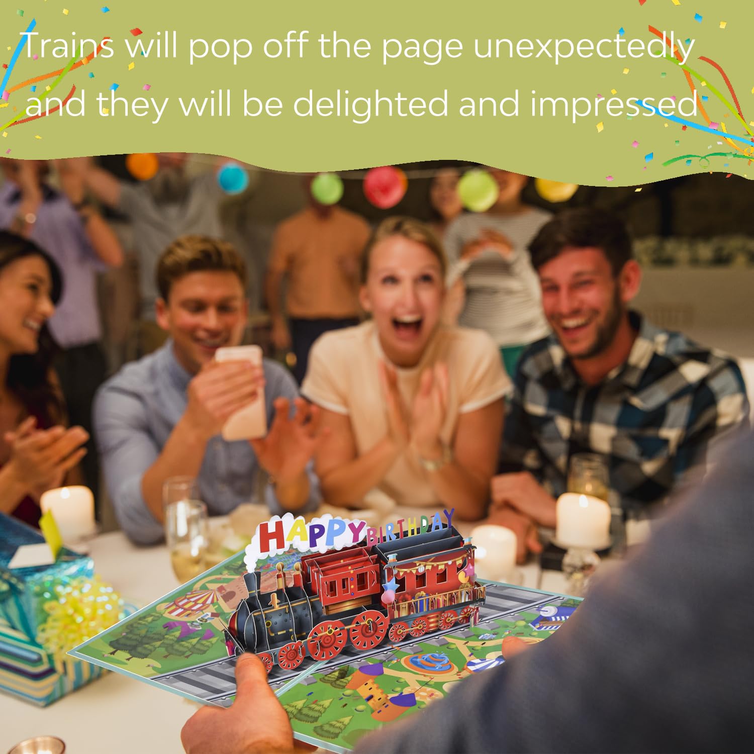 Magic Ants 3D Pop Up Happy Birthday Card - Funny Greeting Cards for Women & Men with Envelope | Perfect for Birthday Wishes, Anniversary & Special Occasions
