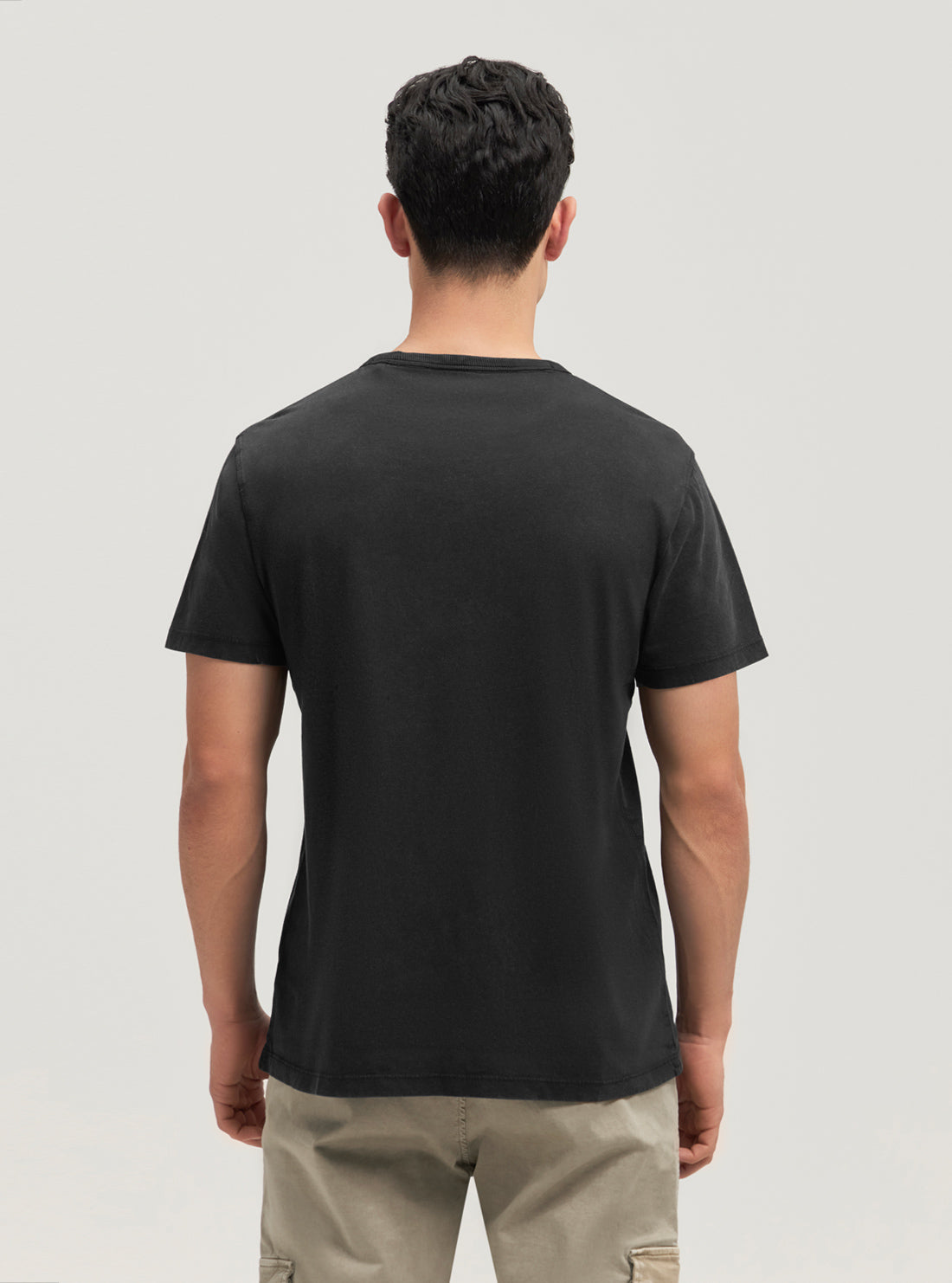 Eco-Friendly Black Triangle Logo T-Shirt for Men & Women - Sustainable Cotton Tee for Casual Wear, Gym, and Everyday Outfits