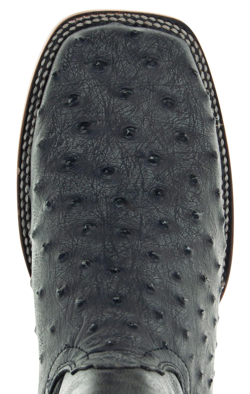 Soto Boots Men's H50031 Exotic Ostrich Print Cowboy Boots - Western Style for Men | Perfect for Rodeo, Country Dancing & Outdoor Adventures