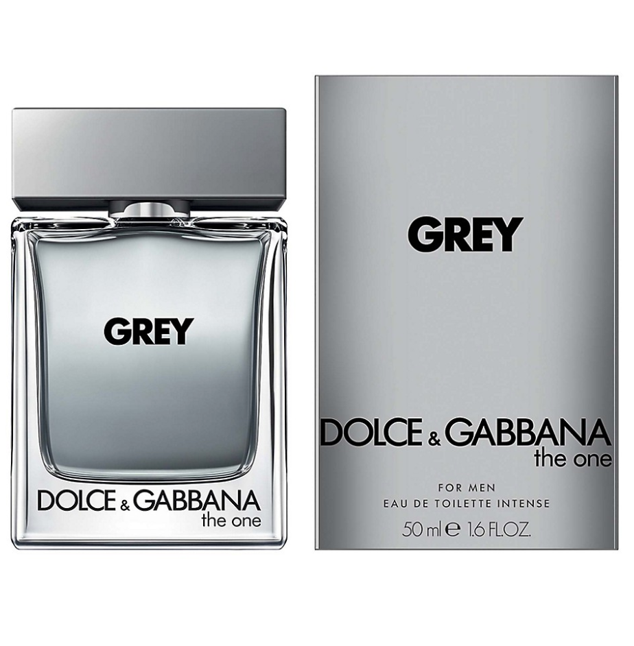 Dolce & Gabbana The One Grey Intense Eau de Toilette Spray for Men - Fresh Woody Fragrance for Date Night & Special Occasions