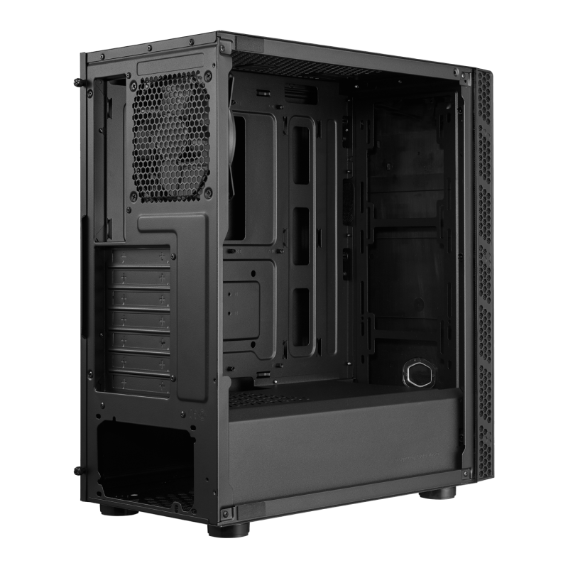 Cooler Master MB600L V2 ATX Mid Tower PC Case with ODD Bay - High Airflow Gaming Computer Case for Home & Office Builds, Supports ATX/Micro-ATX/Mini-ITX Motherboards