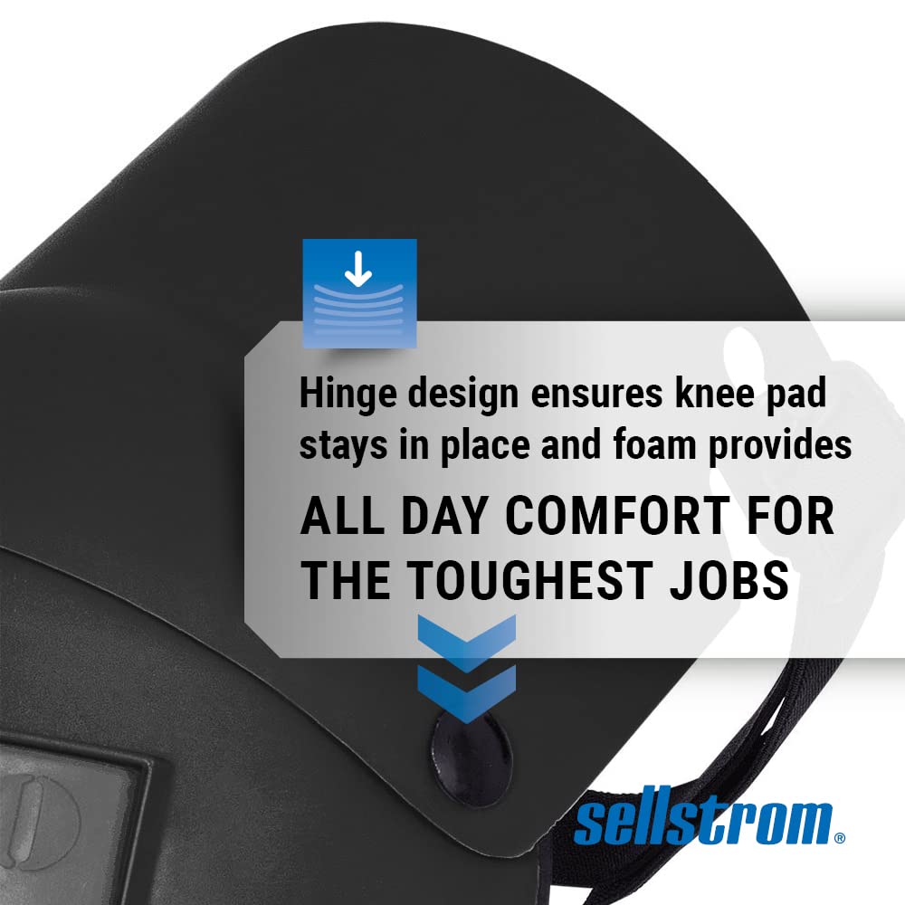 Ultra Flex III Knee Pads for Construction & Gardening - Comfortable Work Protection for Men & Women - Ideal for Roofing & Flooring