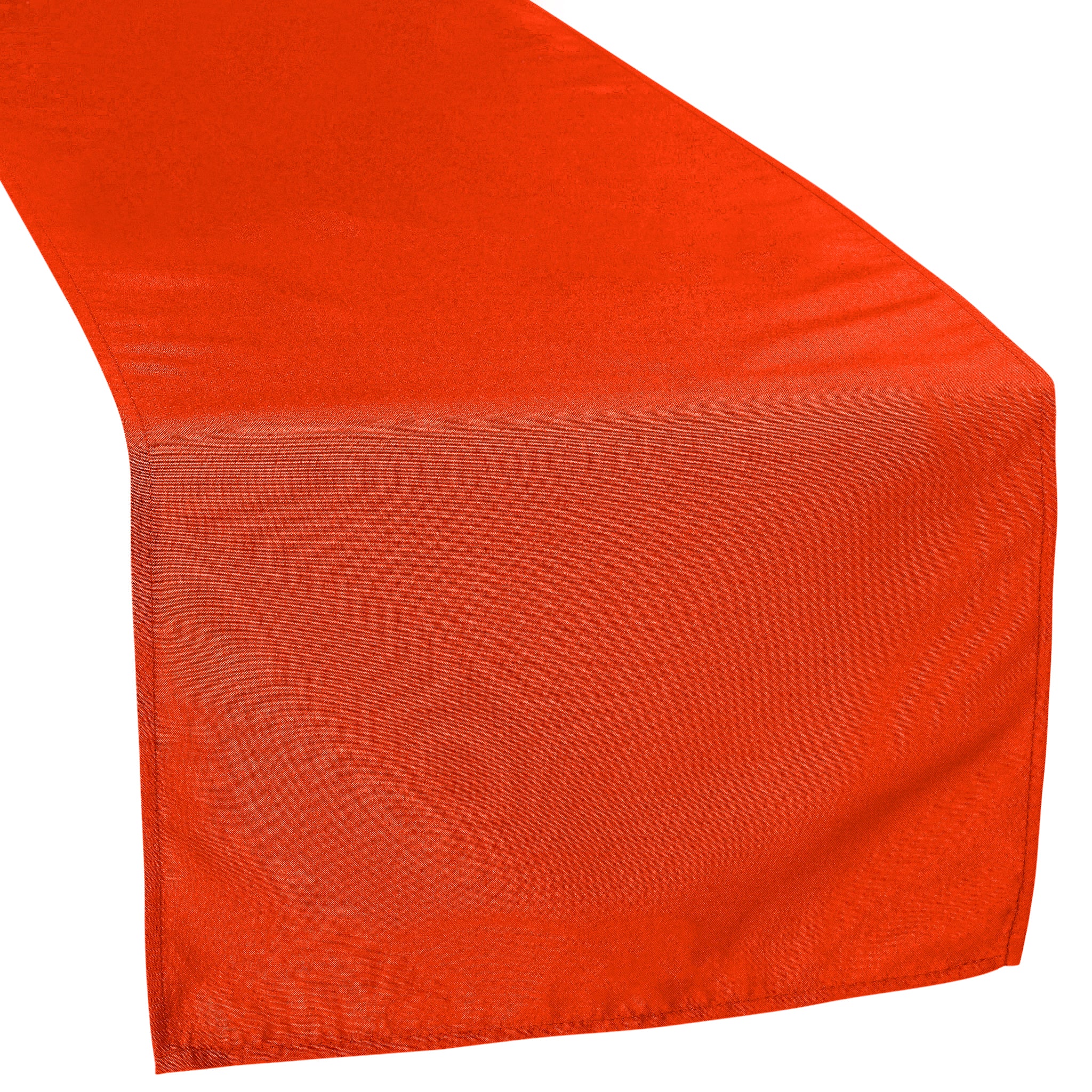 Elegant Red Polyester Table Runner for Dining Room Decor - Perfect for Weddings, Holidays & Home Decor