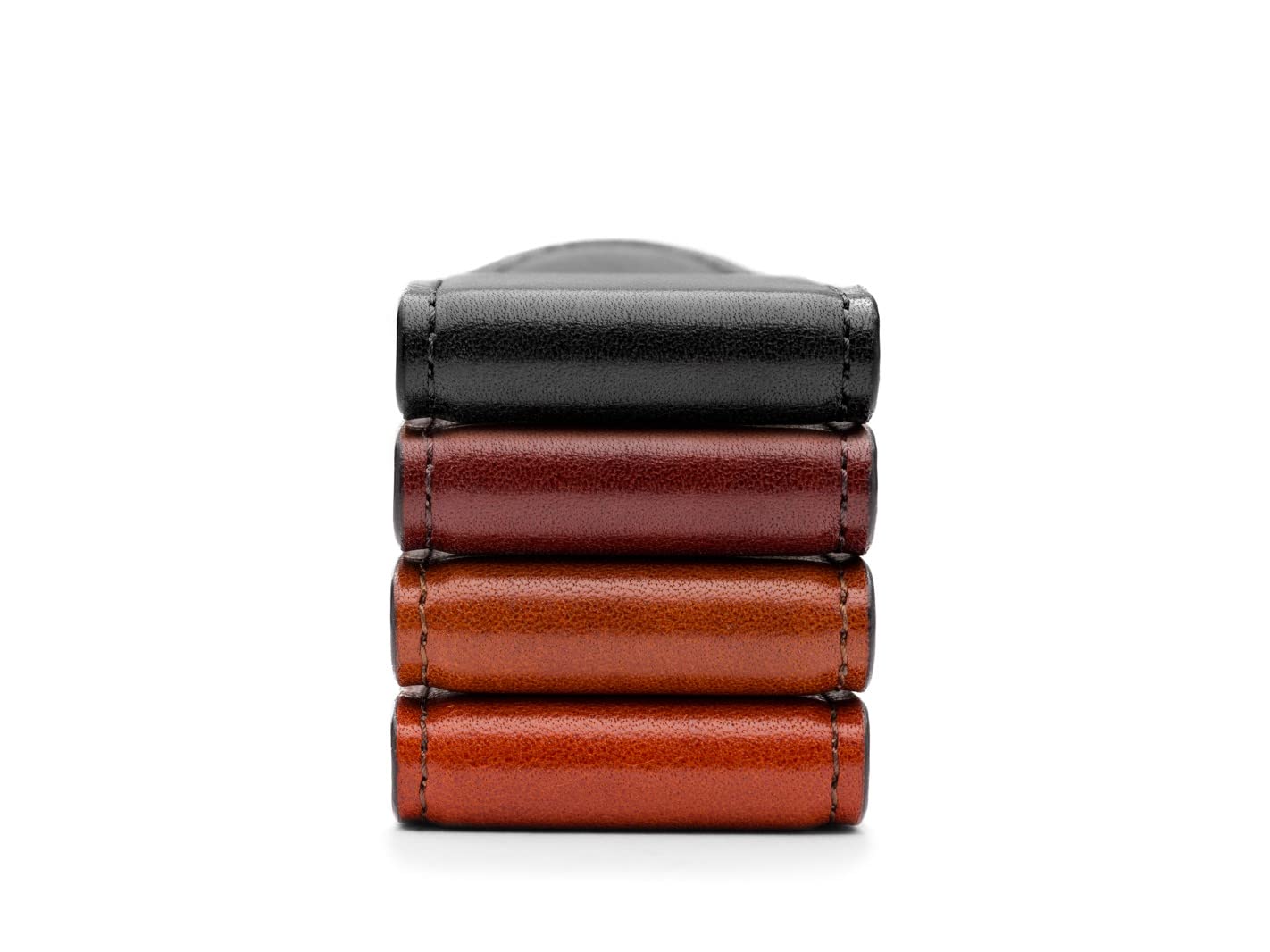 Bosca Old Leather Money Clip - Genuine Leather Wallet Accessory for Men | Perfect for Cash, Credit Cards & Everyday Carry (EDC)
