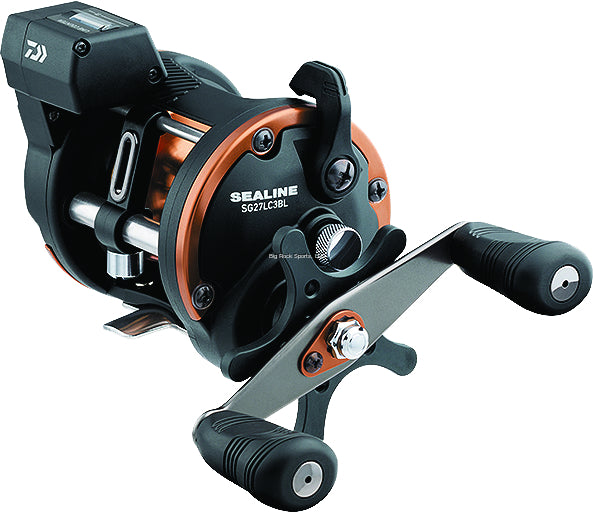 Daiwa Sealine SG 3B Line Counter Fishing Reel - Saltwater & Freshwater Trolling Reel for Salmon, Walleye, and Bass Fishing