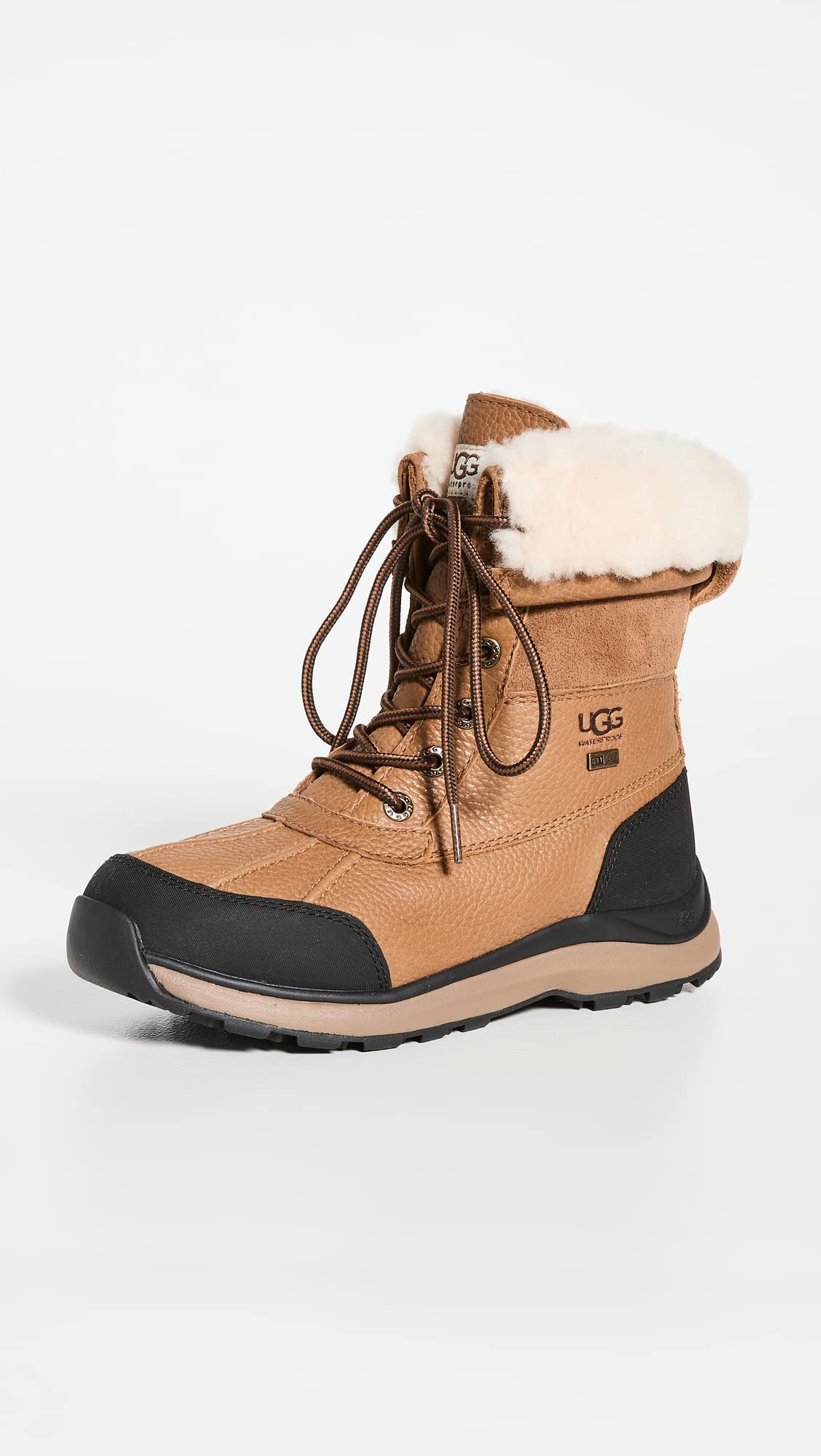 UGG Women's Adirondack Boot III - Waterproof Winter Snow Boots for Women, Warm Shearling Lined Cold Weather Boots | Perfect for Snowy Days, Hiking & Outdoor Adventures