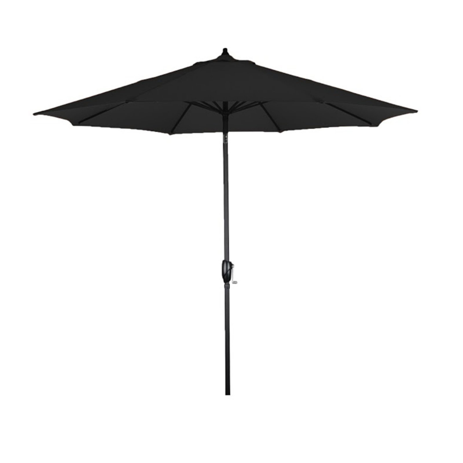 Astella PTS908709-F69 9-Ft Aluminum Patio Umbrella with Push Button Tilt - Outdoor Rated Olefin Fabric in Terracotta - Perfect for Backyard, Poolside, and Outdoor Dining Areas