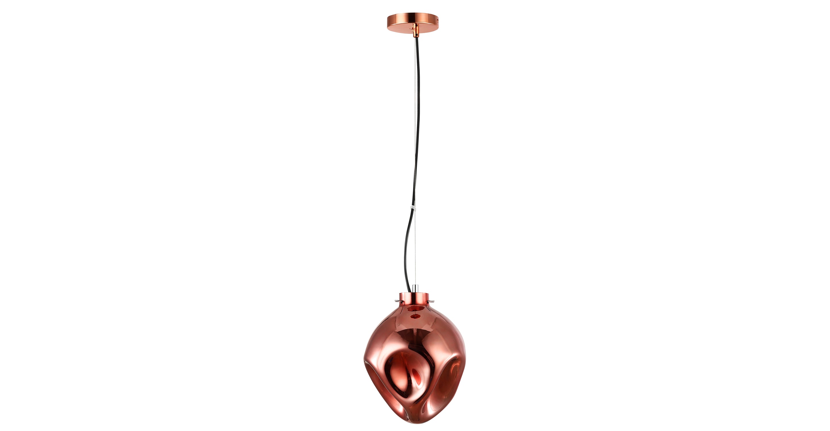 Modern Bette Pendant Light Fixture - Sleek Hanging Chandelier for Kitchen Island, Dining Room & Bedroom Lighting - Adjustable Height Contemporary Ceiling Lamp