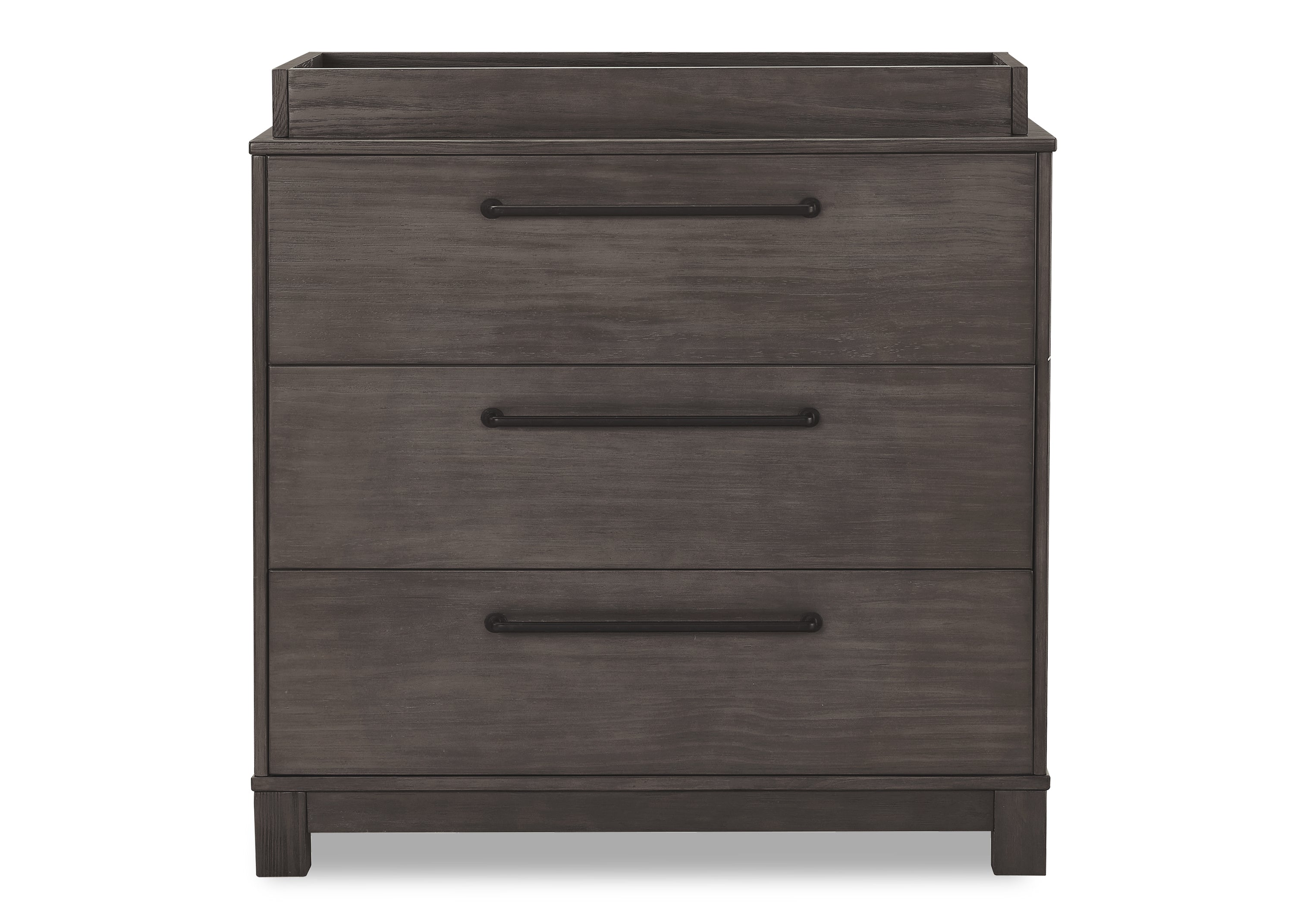 Rustic 3-Drawer Wooden Dresser with Interlocking Drawers - Perfect for Bedroom Storage & Farmhouse Decor