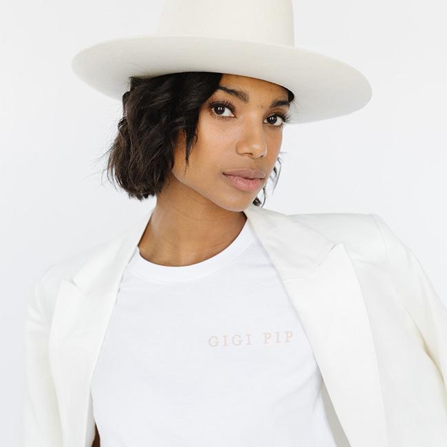 Gigi Pip Tee - Stylish Women's T-Shirt for Casual Wear & Everyday Outfits | Comfortable Cotton Blend Top for Work, Travel & Weekend Looks