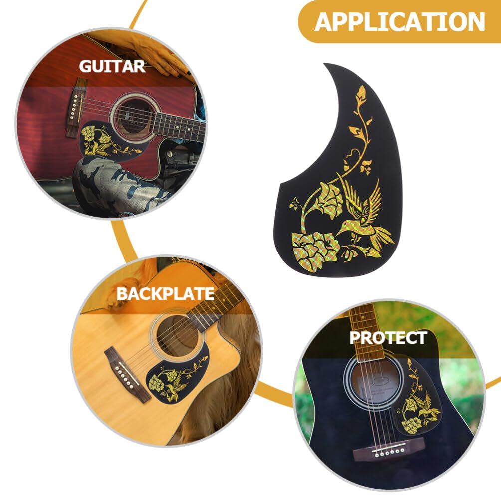 SUPVOX Electric Guitar Pickguard - Scratch Plate Replacement for Electric Guitars, Droplet Design Protective Board - Perfect for Guitar Maintenance, Upgrades & Performance Protection