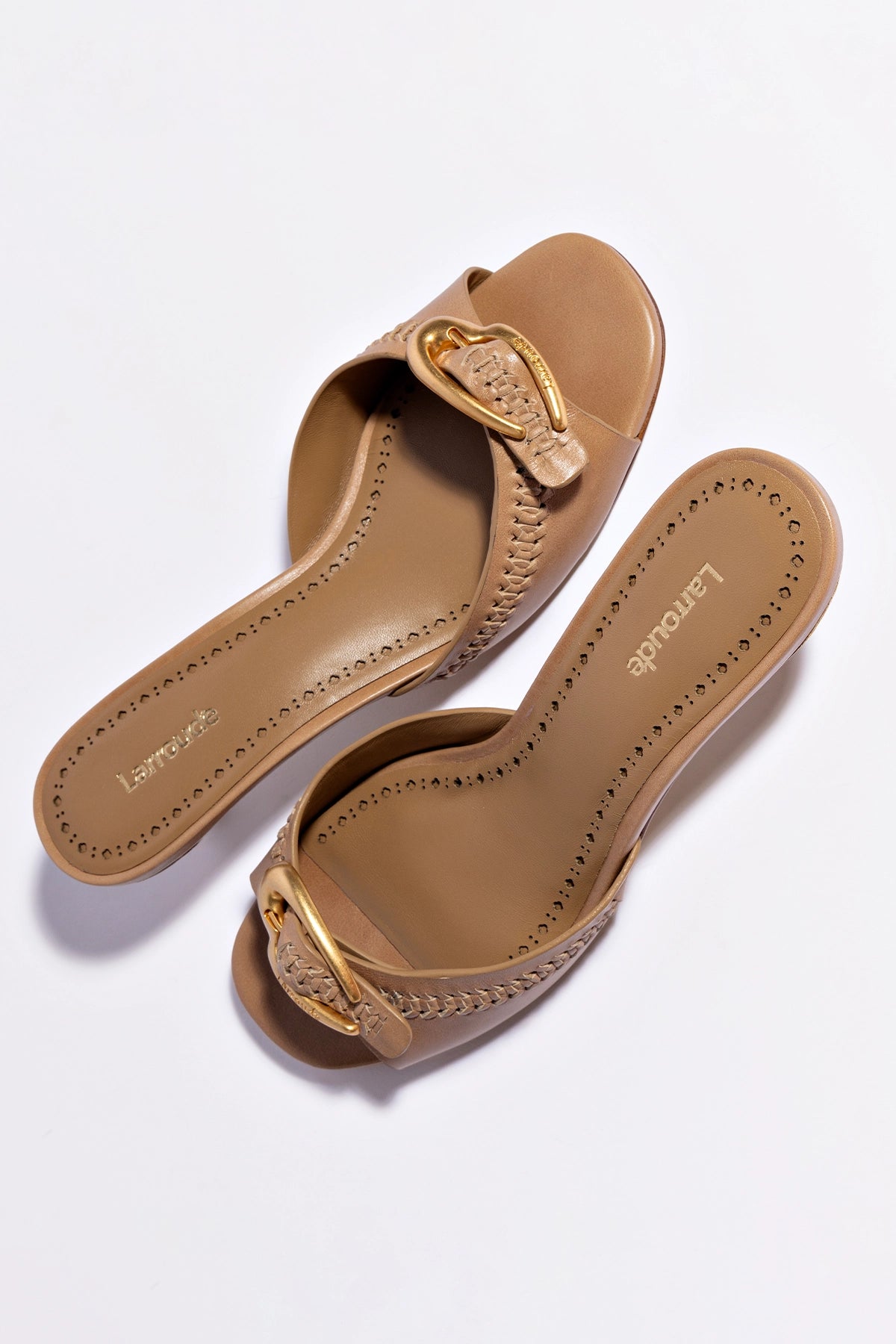 Verona Mule Shoes in Genuine Hazelnut Leather - Comfortable Slip-On Loafers for Women | Perfect for Casual Outings, Office Wear & Travel