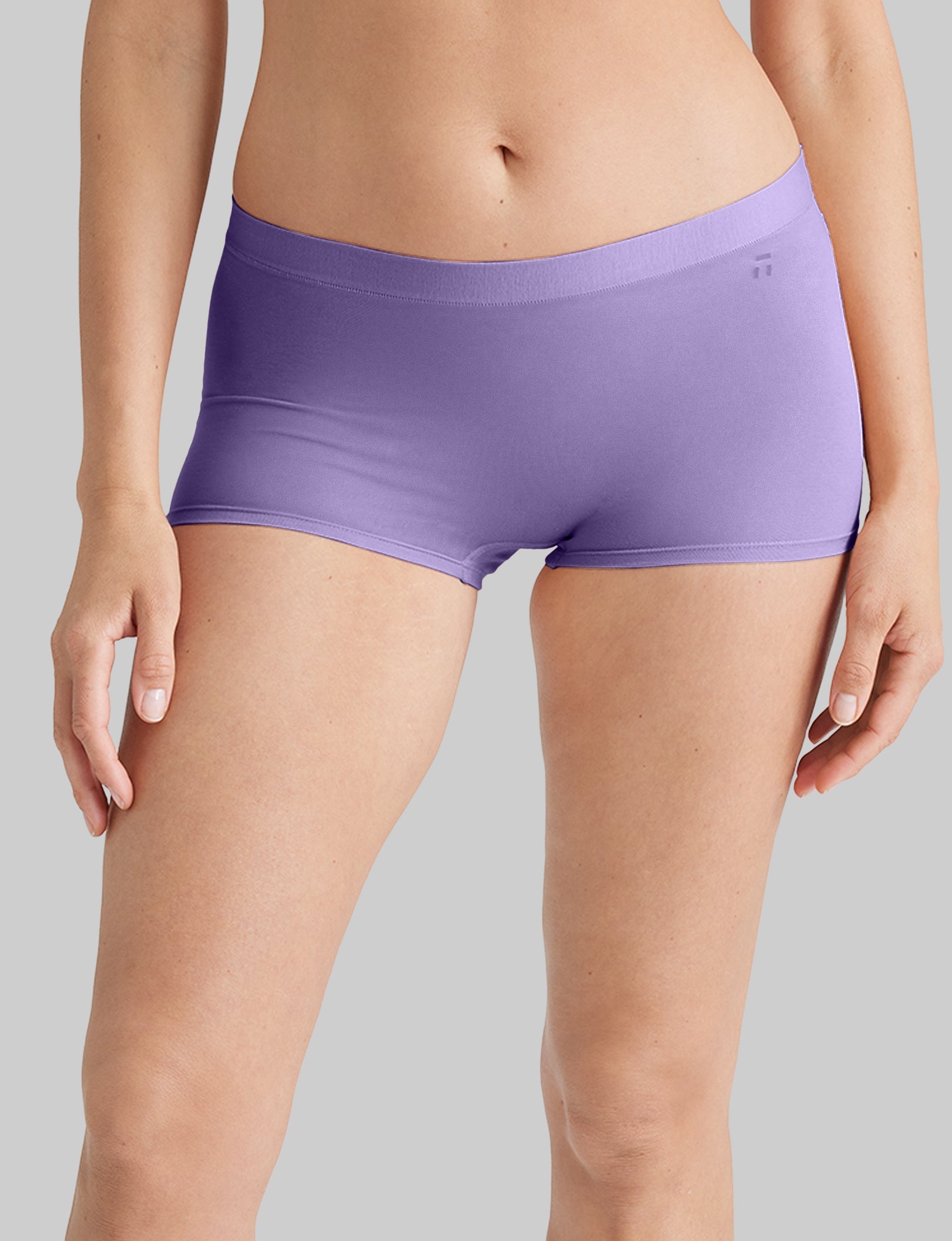 Women's Breathable Cotton Boyshort Underwear - Soft & Comfortable for Everyday Wear, Workout, Yoga & Sleep