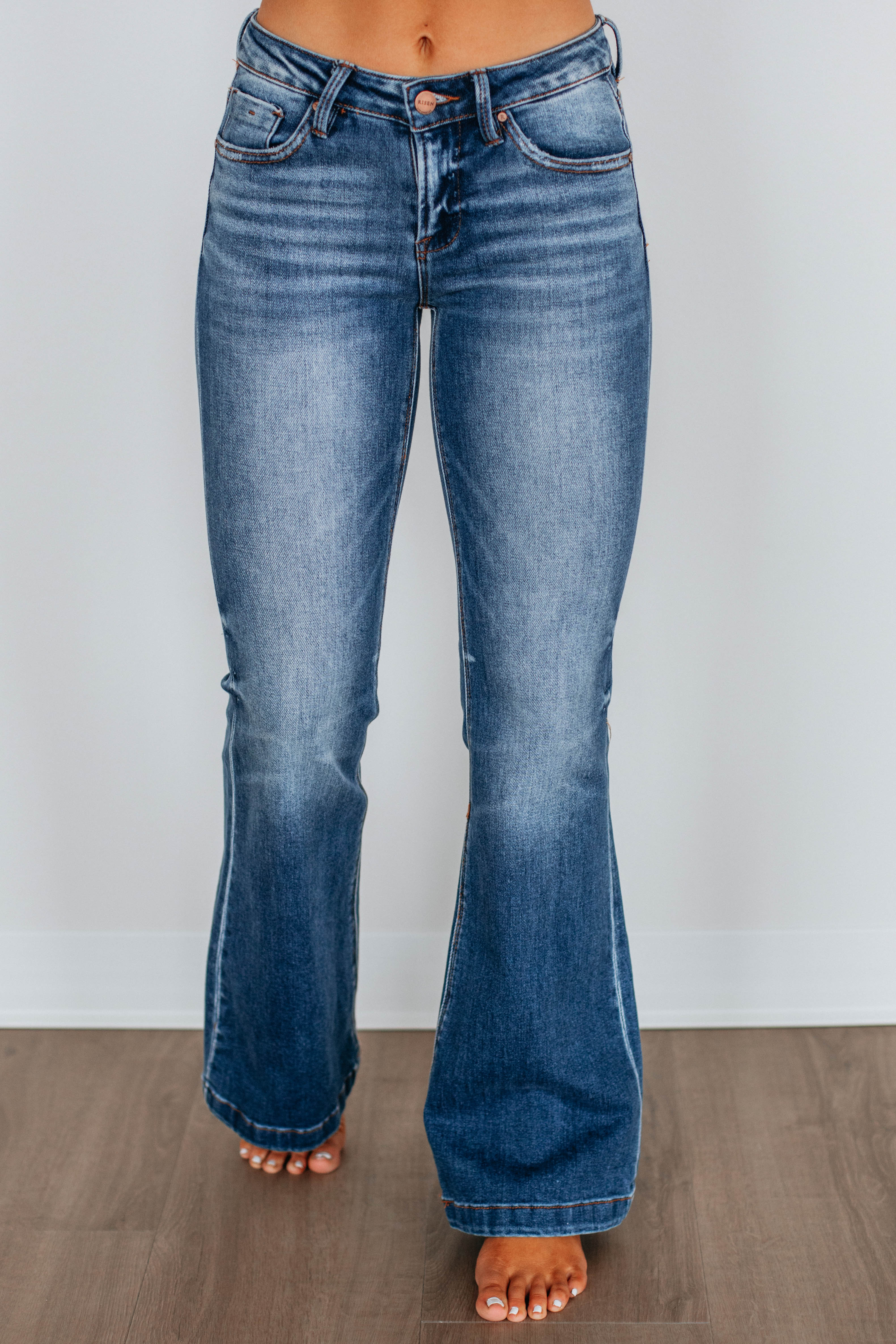 Spencer Risen Jeans for Men - High Waist Slim Fit Stretch Denim Pants | Comfortable & Stylish for Casual Wear, Office, and Night Out