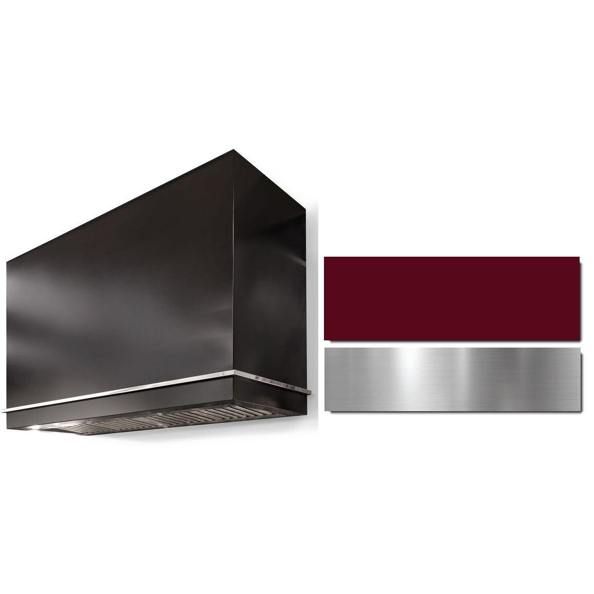 AGA 48 Inch Stainless Steel Wall Mount Range Hood - AH4842LGECNBBN - Powerful 900 CFM Ventilation for Kitchen, Perfect for Gas Stoves & Cooking Areas with LED Lighting