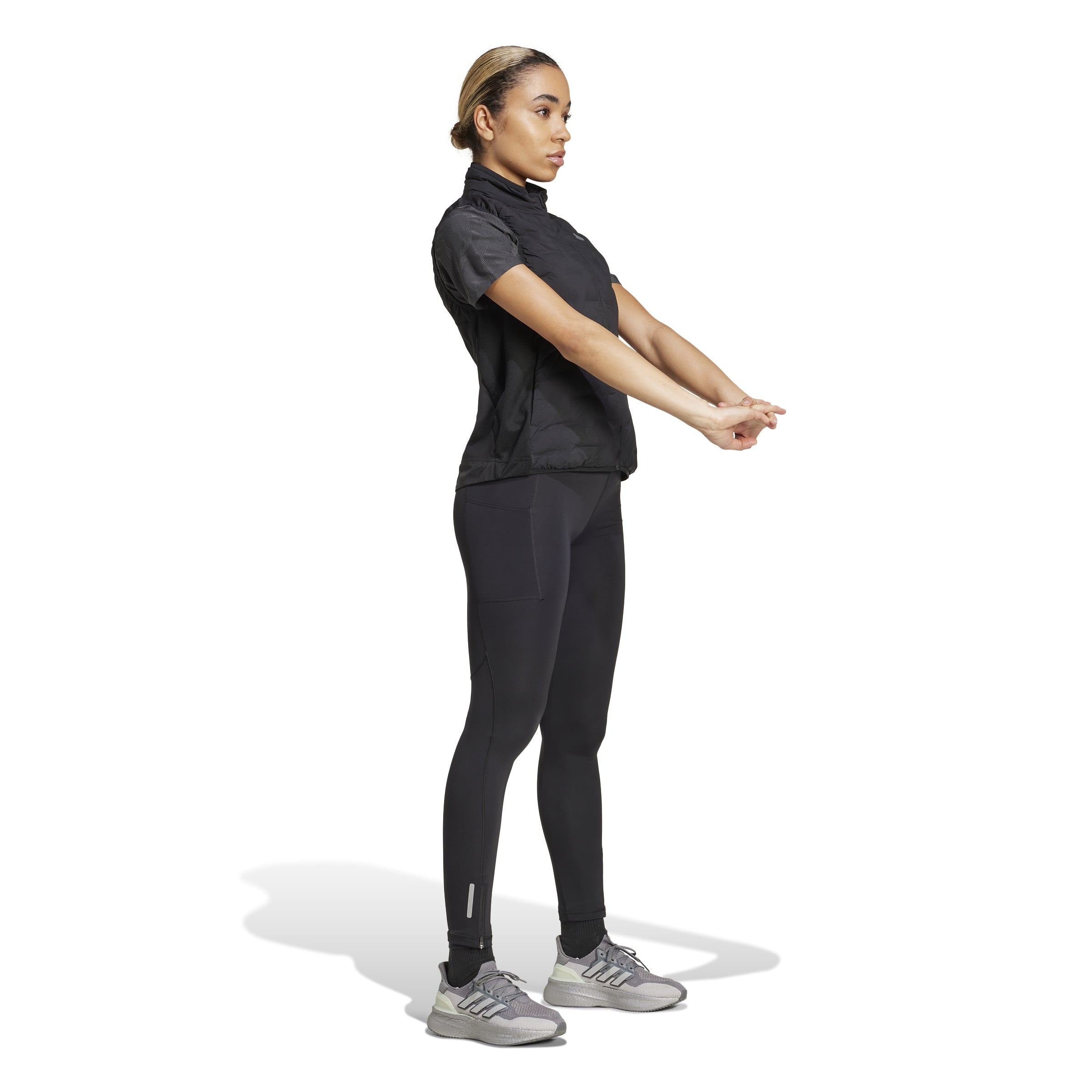 Adidas Women's Adizero Running Vest - Lightweight & Breathable for Outdoor Workouts & Jogging (Black)