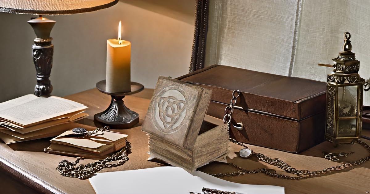 Handmade Wooden Jewelry Box with Lock & Key - Jewelry Organizer, Keepsake Box & Treasure Chest for Necklaces, Rings & Watches - Perfect Birthday, Housewarming Gift & Home Decor (Natural Finish) | Great for Bedroom Vanity, Dresser Storage & Travel Jewelry Case
