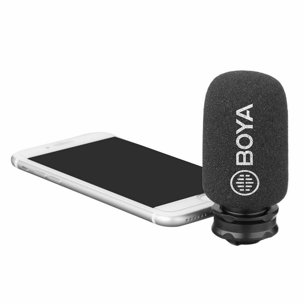 BOYA BY-DM200 Lightning Digital Stereo Microphone for iPhone - High-Quality Recording for Podcasts, Vlogging & Live Streaming (Compatible with iOS Devices) - Perfect for Content Creators & Musicians
