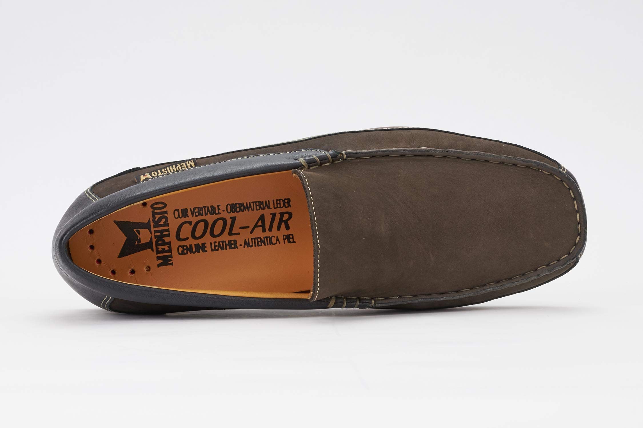 Mephisto Men's Baduard Slip-On Loafers - Comfortable Casual Shoes for Walking, Travel & Office Wear