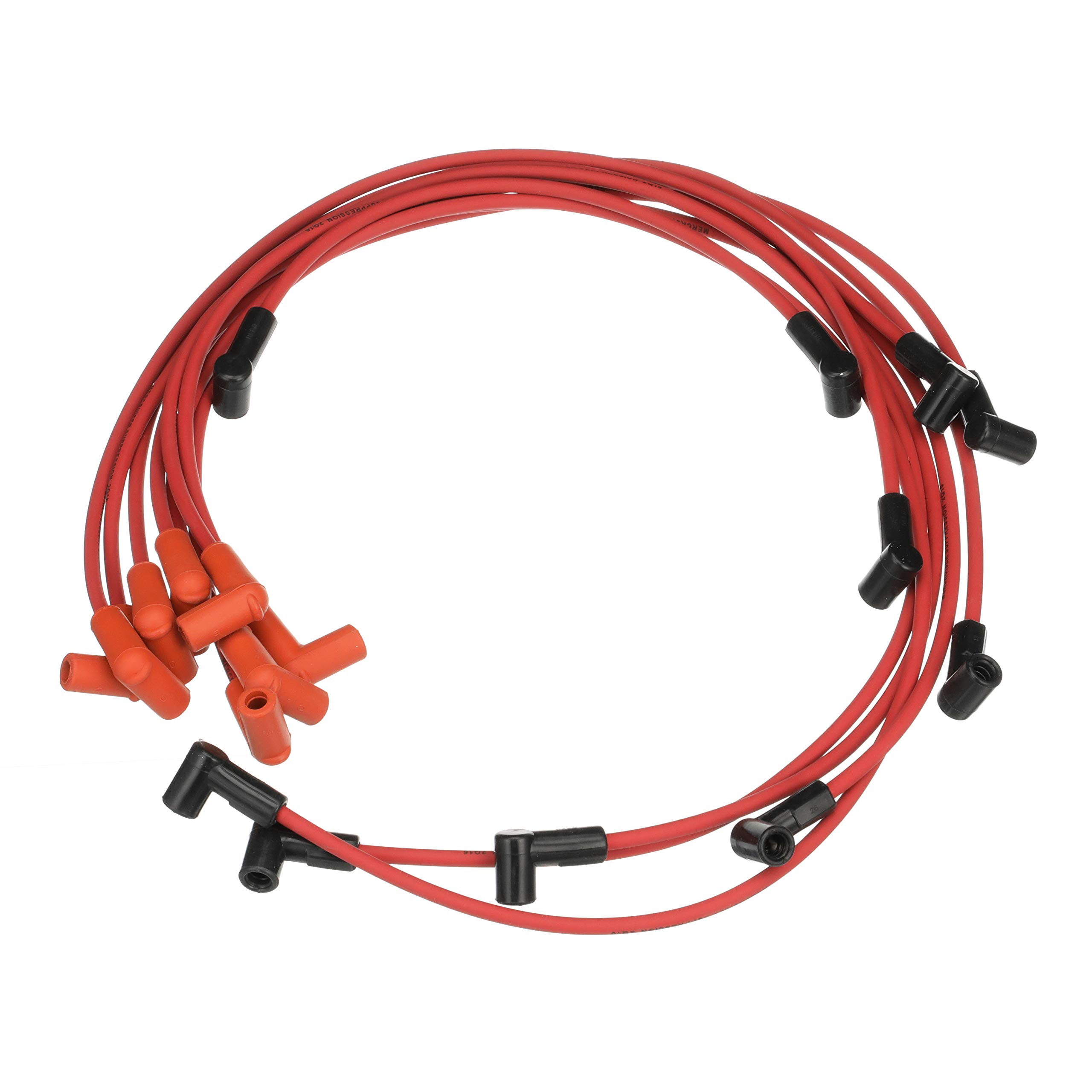 Quicksilver 816608Q78 Red High-Performance Spark Plug Wire Kit - Compatible with Marine & Automotive Engines - Ideal for Boats, Cars & Motorcycles