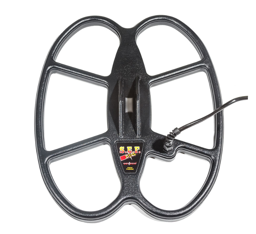 Detech 15 x 12 SEF Butterfly Search Coil for Garrett AT Pro, AT Gold & AT Max Metal Detectors - Waterproof Coil for Beach, Field & Treasure Hunting Adventures