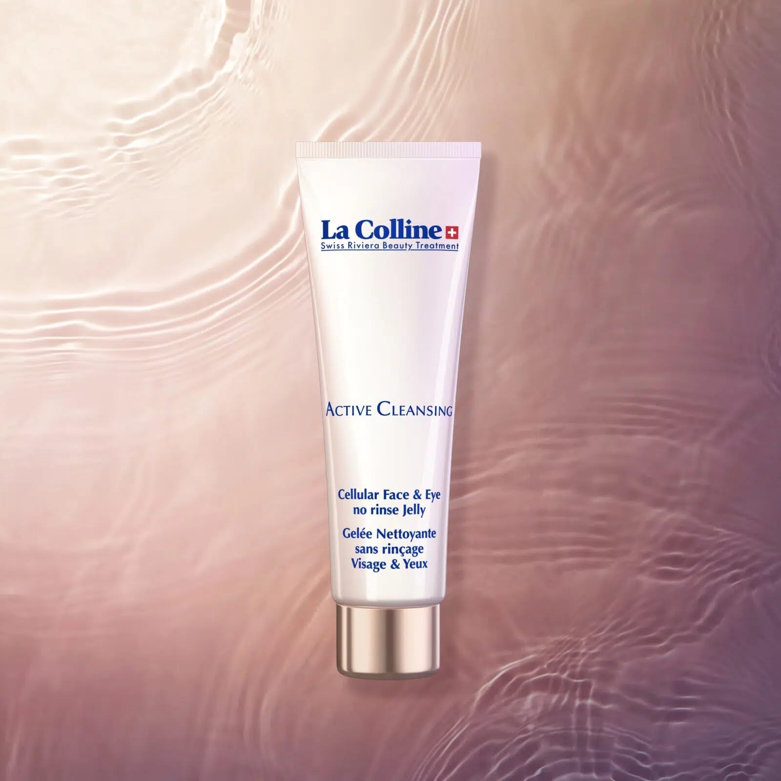 No Rinse Cellular Face & Eye Gel - Hydrating & Gentle for Sensitive Skin | Perfect for Travel, Gym & On-the-Go Skincare