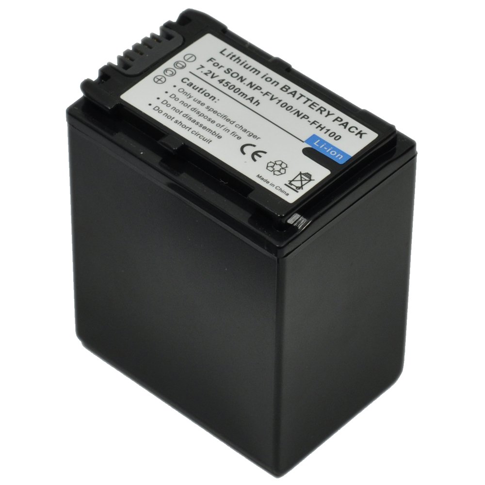 Replacement Camcorder Battery for Sony NP-FV100/NPFV70/NPFV50/NPFV30 - Compatible with DCR-SR100E/SR15E/SR190E/SR200E/SR300E Series - Perfect for Travel Vlogging, Home Videos & Outdoor Filming