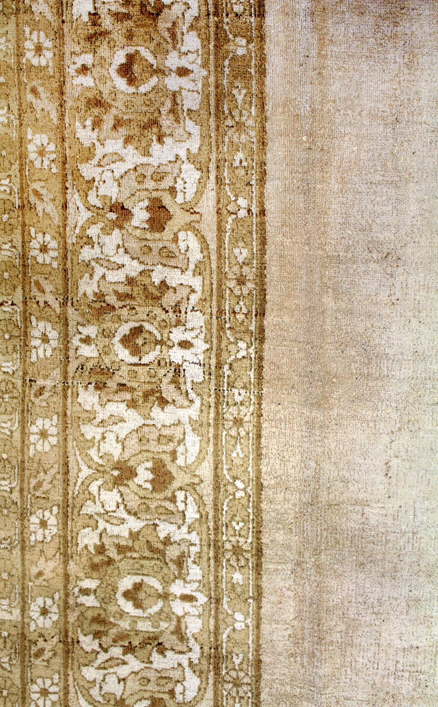 Handwoven Antique Agra Traditional Rug - Premium Quality Wool Carpet JF8252 for Living Room, Bedroom & Home Decor