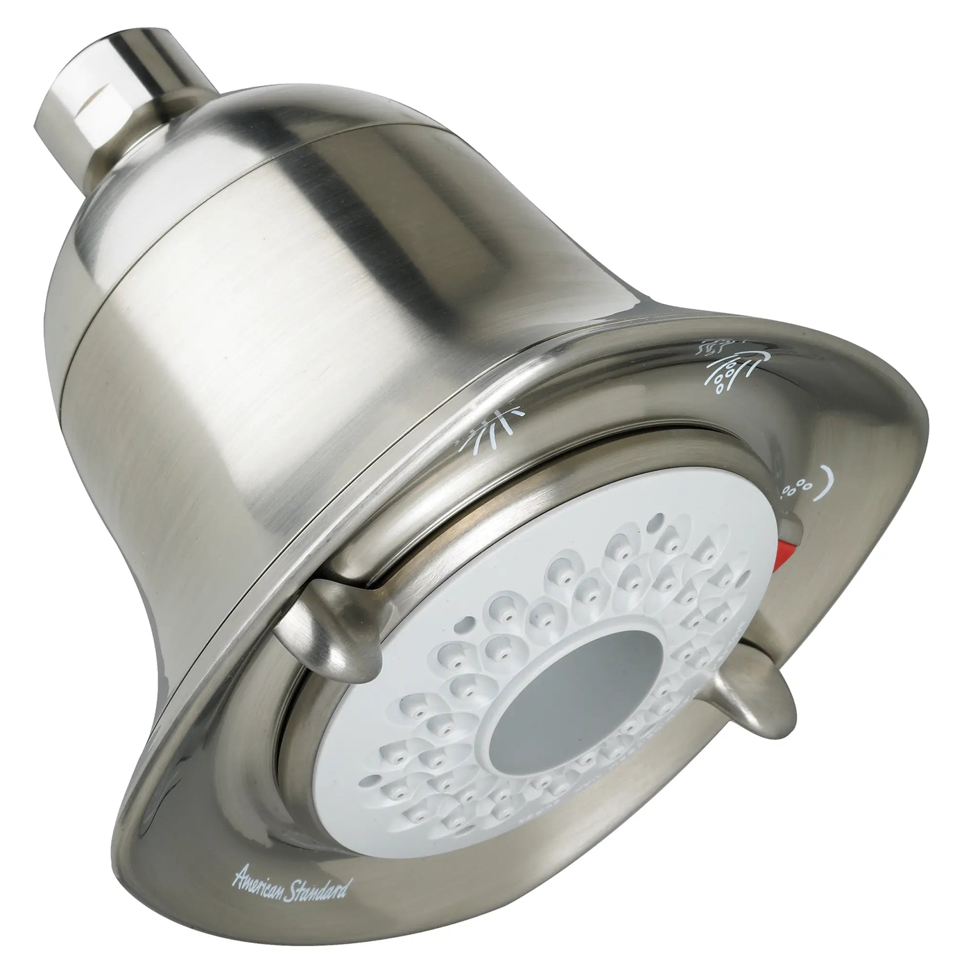 FloWise Square 2.0 GPM Water Saving Shower Head - 7.6 L/Min Low Flow Fixed Showerhead for Bathroom | Eco-Friendly & High Pressure for Home, RV, Gym, and Apartment Use