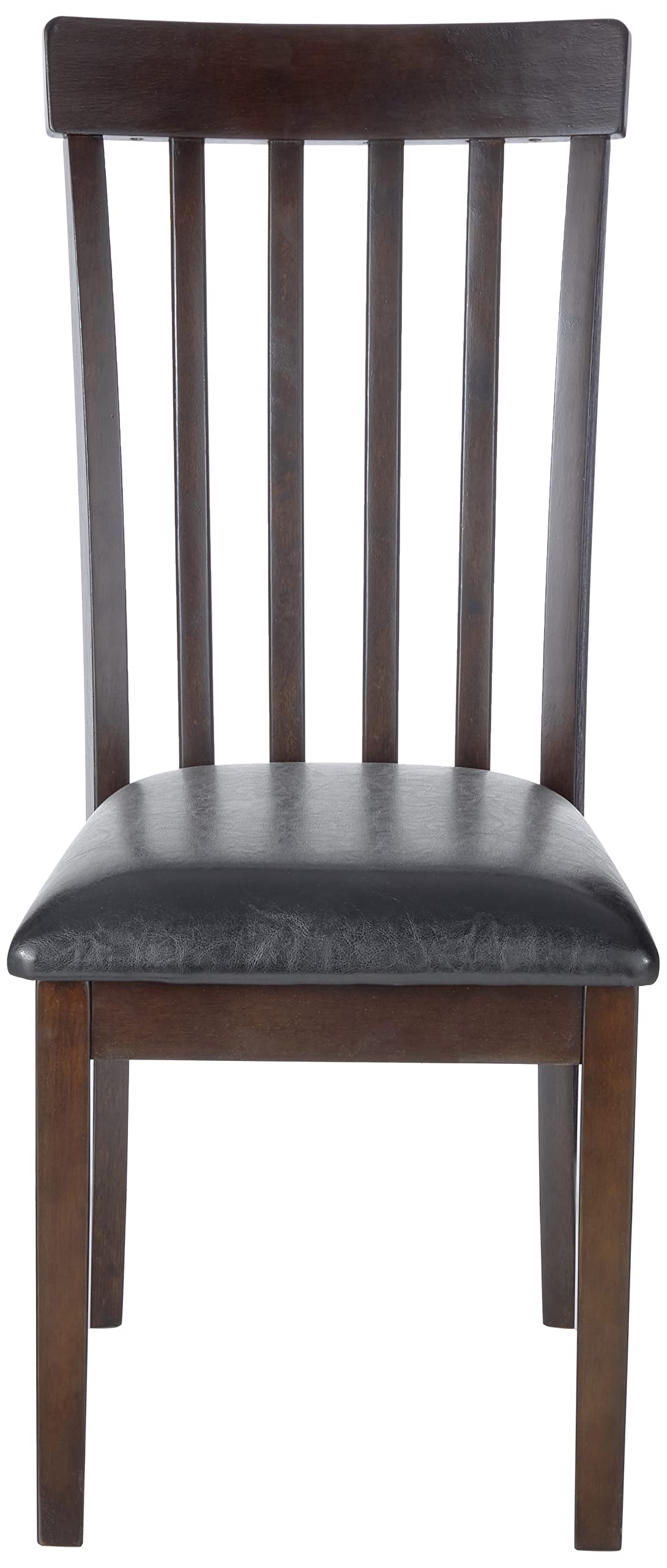 Signature Dark Brown Dining Room Chair and Table Set (Set of 2 Chairs + Rectangular Table) - Modern Kitchen & Dining Furniture for Family Gatherings & Dinner Parties