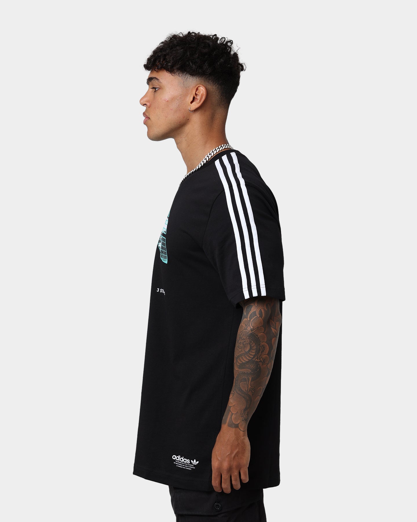 Adidas Graphics United T-Shirt for Men - Black Cotton Short Sleeve Tee | Casual Wear, Street Style & Gym Outfit