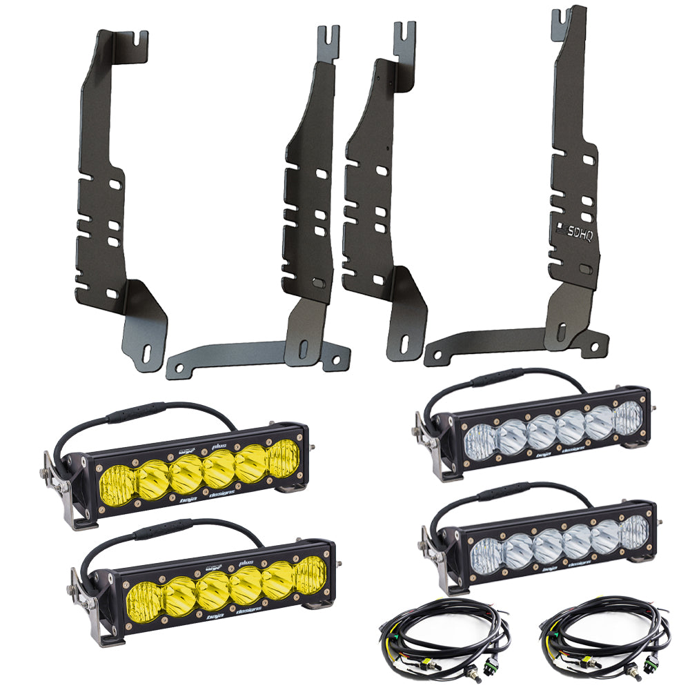 2019-2025 Ram 1500 SDHQ Custom Grille LED Light Bar Mount Kit - DIY Off-Road Lighting Upgrade for Trucks | Perfect for Night Driving, Camping & Off-Road Adventures