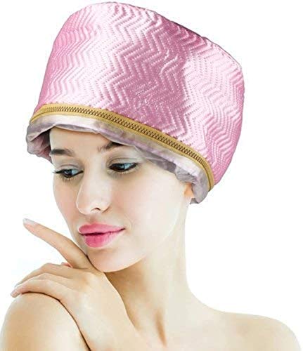 QERINKLE Thermal Hair Spa Cap with Steamer - Nourishing & Heating Hair Treatment for Women - Perfect for Deep Conditioning, Scalp Care & At-Home Salon Experience