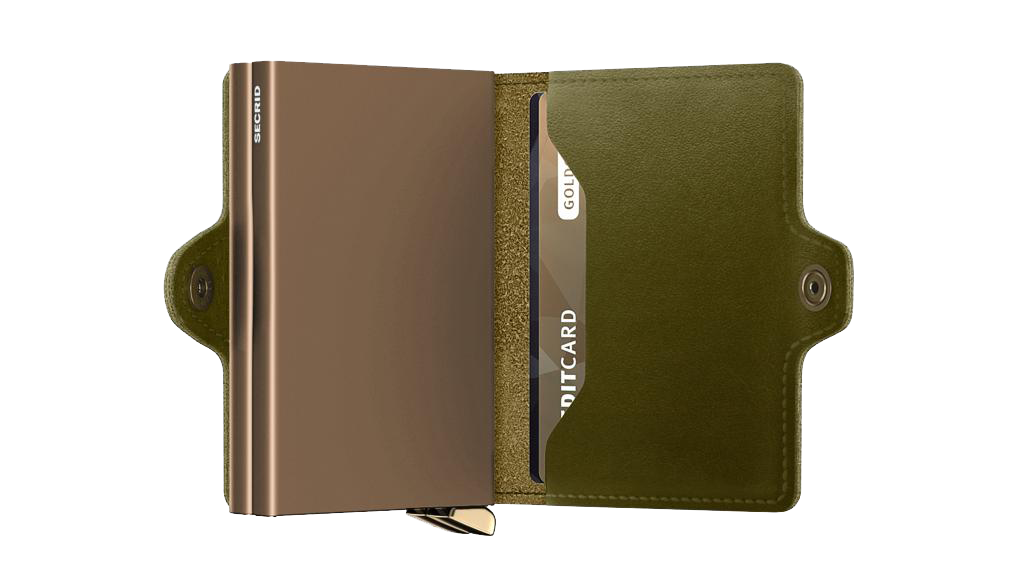 SECRID Premium Twinwallet Dusk - RFID Blocking Leather Wallet for Men & Women | Slim Bifold Credit Card Holder with Money Clip | Perfect for Travel, Business & Everyday Use