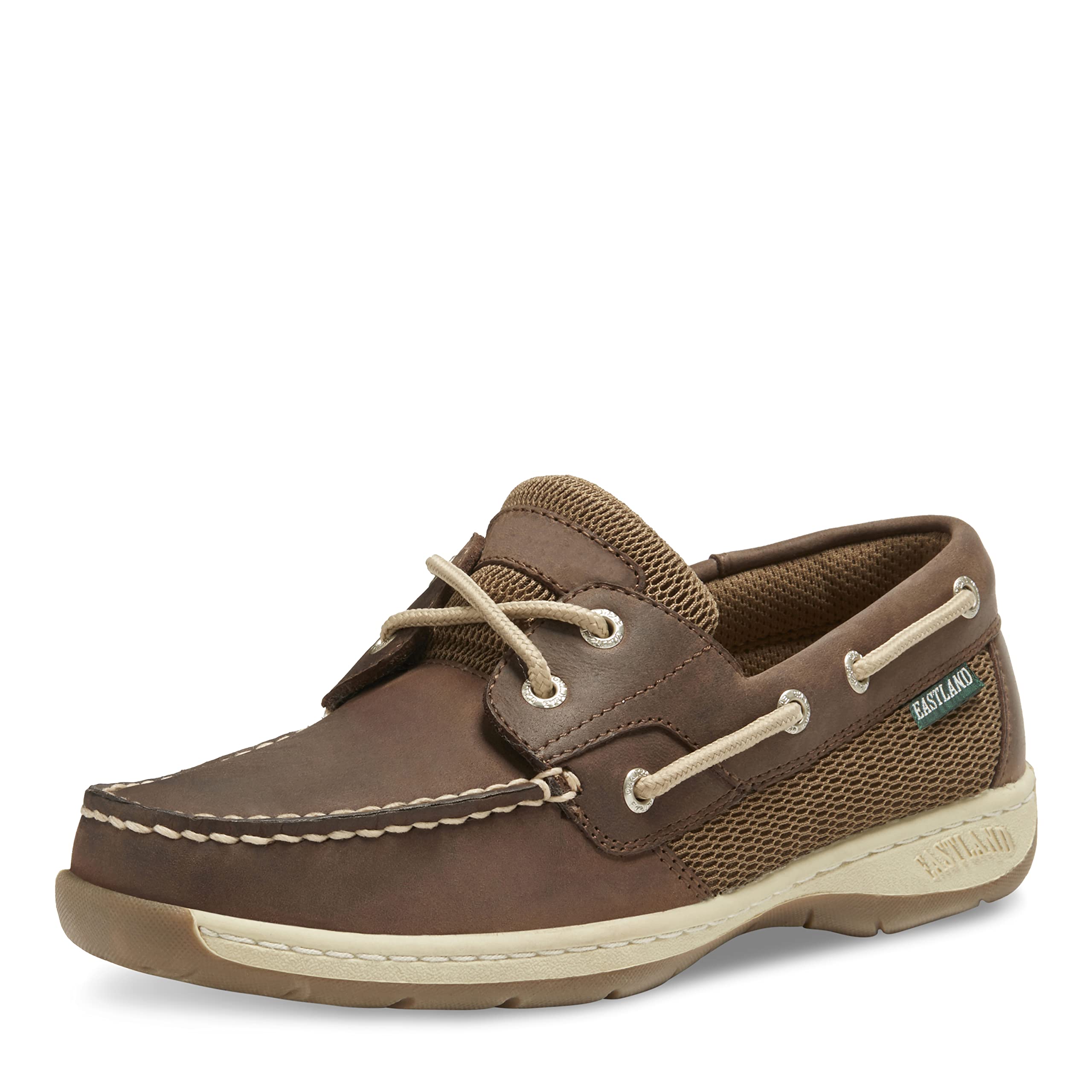 Eastland Men's Solstice Boat Shoe - Classic Leather Deck Shoes for Men | Comfortable & Slip-Resistant | Perfect for Sailing, Boating & Casual Wear