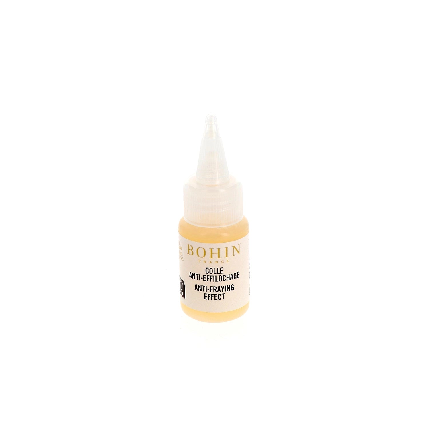 Bohin Anti-Fraying Fabric Glue 25mm - Prevent Fabric Fraying for Sewing, Quilting & DIY Crafts - Perfect for Hemming, Applique & Fabric Repair