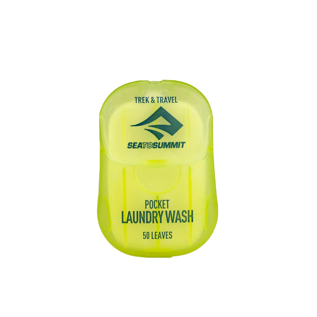Sea to Summit Laundry Wash Leaves - Eco-Friendly Travel Detergent Sheets for Camping, Hiking & Backpacking - Biodegradable & Lightweight for Outdoor Adventures