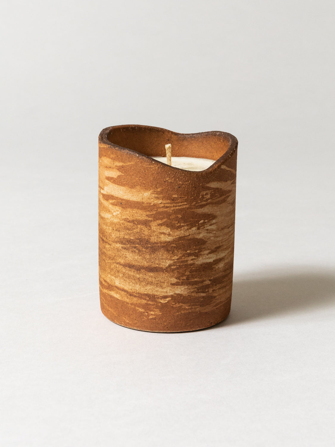 Huukyou Handmade Ceramic Candle Holder - Elegant Home Decor for Living Room, Bedroom, Wedding Centerpiece & Romantic Dinner Ambiance