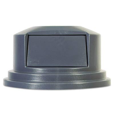 BRUTE Round Dome Top Lid for 55 Gallon Trash Cans - Heavy-Duty Janitorial Supplies for Commercial Waste Containers & Industrial Garbage Bins - Perfect for Offices, Schools, Hospitals & Restaurants
