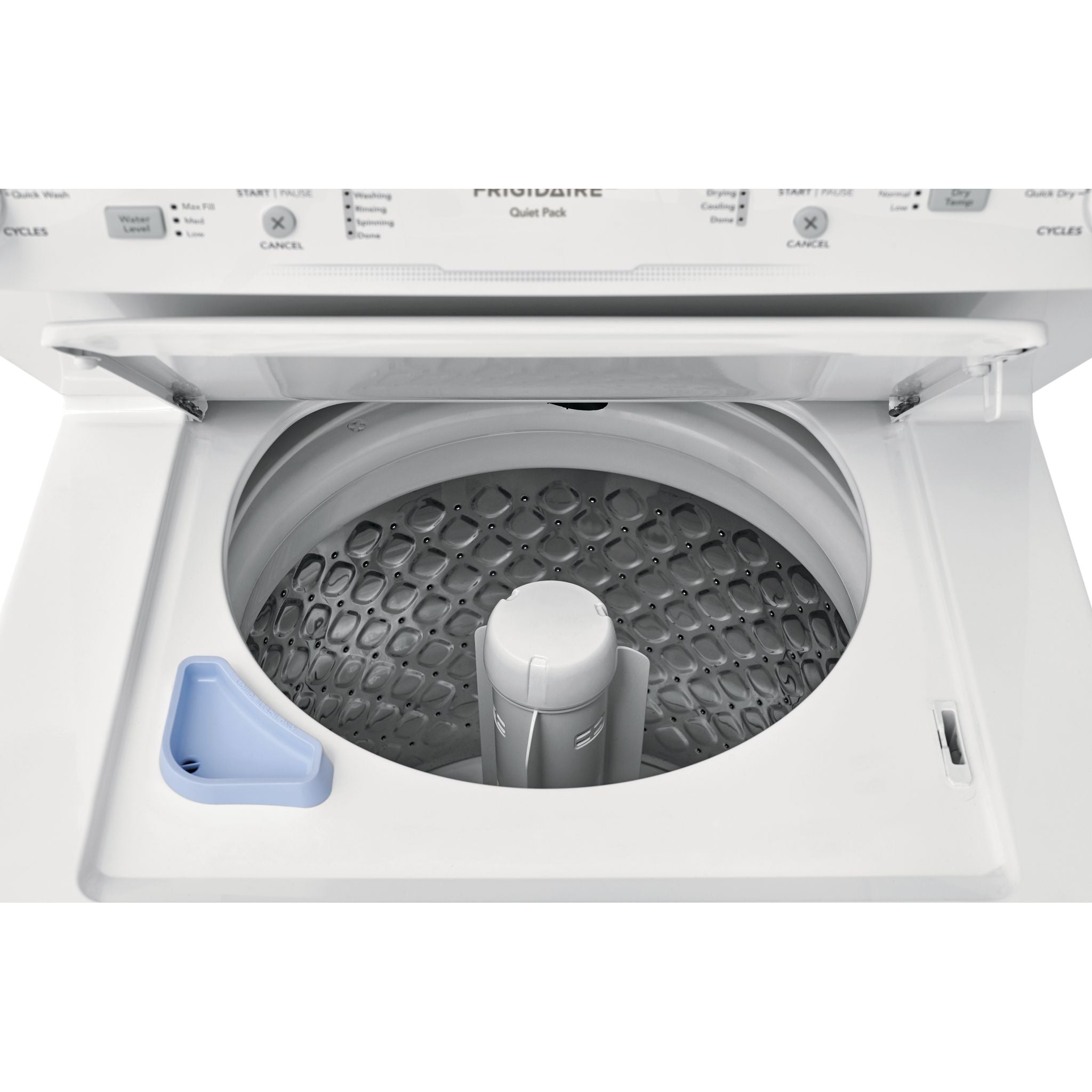 Frigidaire FLCE752CAW White Laundry Stacker Kit - Space-Saving Washer & Dryer Combo for Small Apartments, Condos, and Tight Spaces