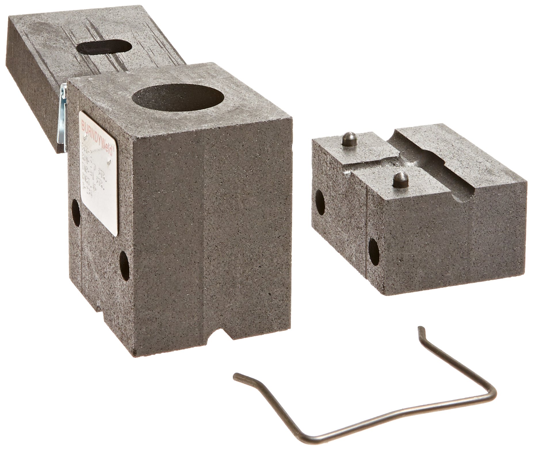 Burndy B-234 BCC-2 Horizontal Cable Tap to Cable Run Mold Splice - 2/0 AWG Cable Run & #1 AWG Cable Tap - Electrical Connector for Power Distribution & Utility Applications