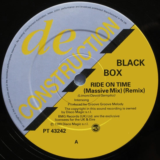 Black Box - Ride On Time (Remix) 12