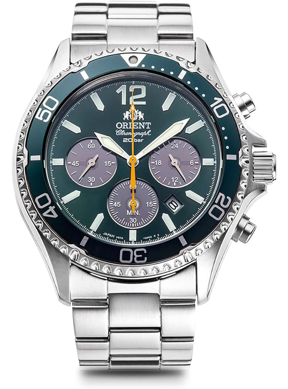 ORIENT MAKO Sports Watch RN TX0204E - Japanese Made JDM Automatic Diver Watch for Men - Perfect for Swimming, Diving & Outdoor Adventures