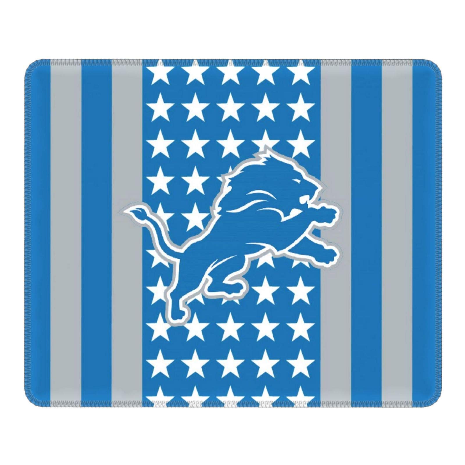 Team ProMark Detroit Lions Mouse Pad - Non-Slip American Football Team Design Gaming & Office Desk Accessory for Laptop & PC | Perfect for Football Fans, Gamers & Workstations