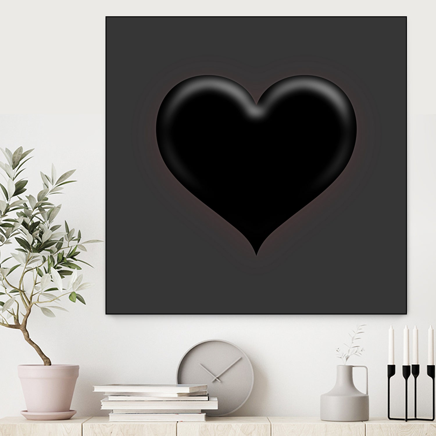 Black Heart Emoji Symbol - Copy & Paste for Social Media, Texting & Digital Communication | Perfect for Dark Aesthetic, Gothic Style & Emoji Lovers