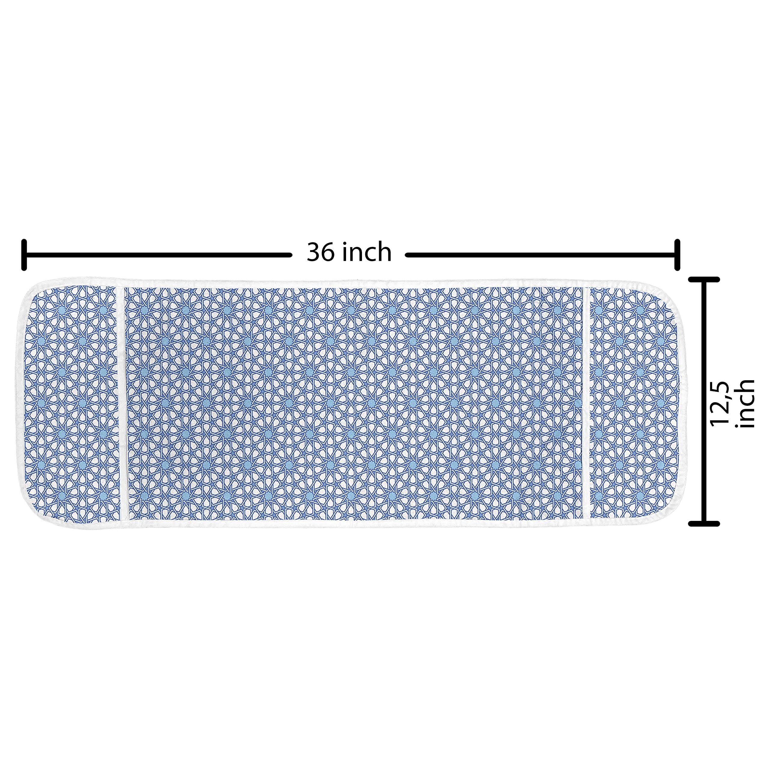 Ambesonne Moroccan Microwave Cover 36