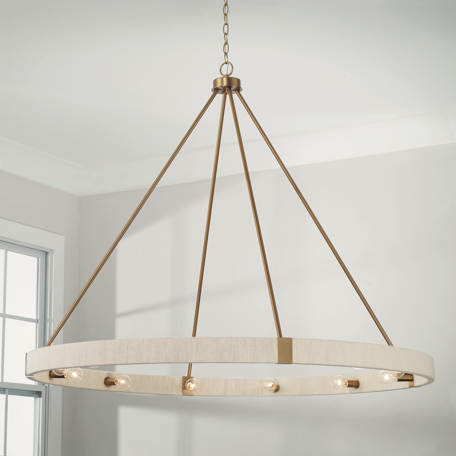 Capital Lighting 12-Light Chandelier - Modern Crystal Ceiling Light Fixture for Dining Room, Living Room & Bedroom | Elegant Home Decor Lighting Solution
