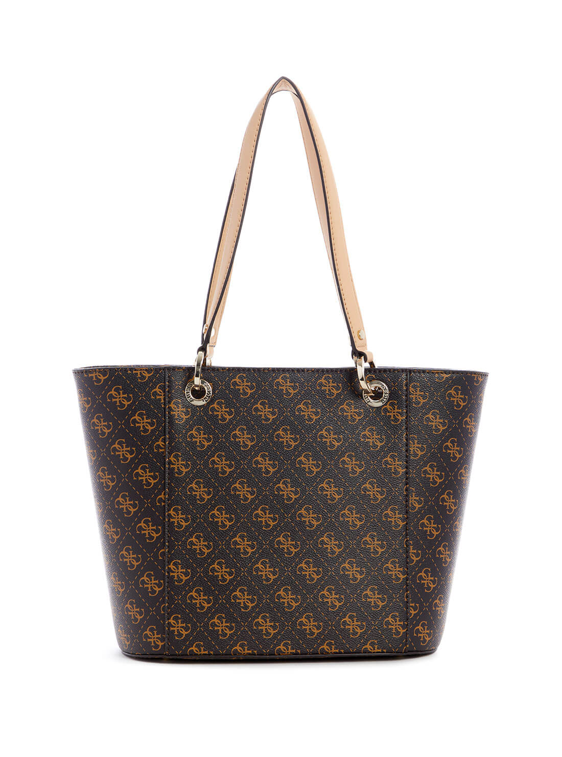 Brown Noelle Logo Small Elite Tote Bag - Stylish & Durable Handbag for Women | Perfect for Work, Travel & Everyday Use