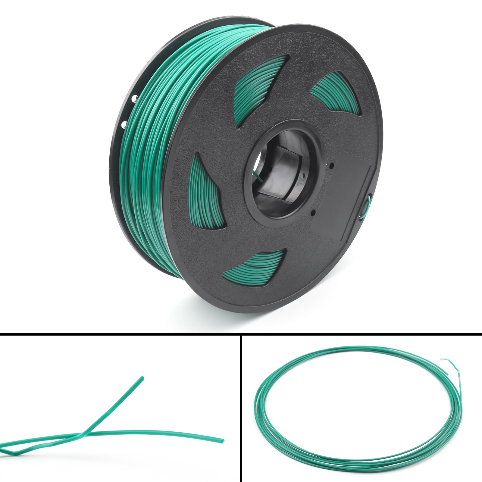 1.75mm MakerBot PETG PLA TPU 3D Printer Filament - 1kg (2.2lb) Spool for RepRap, ABS & More - Perfect for DIY Projects, Prototyping & Home 3D Printing