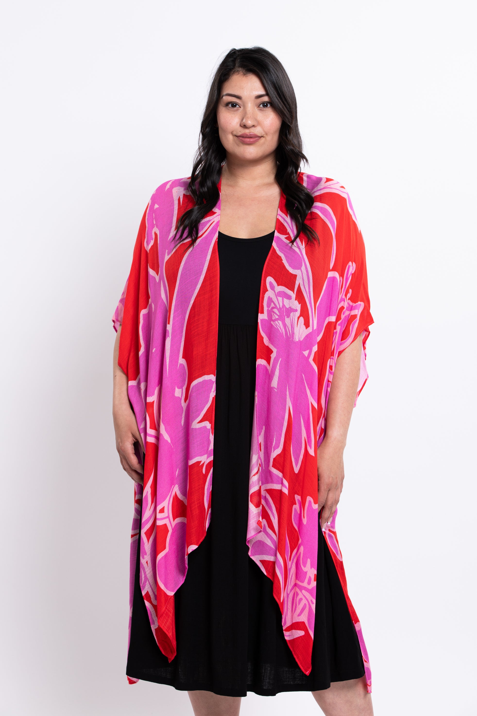 Darcy #43 Red Summer Dress - Flowy A-Line Sundress for Women, Perfect for Beach Vacations, Parties & Casual Outings